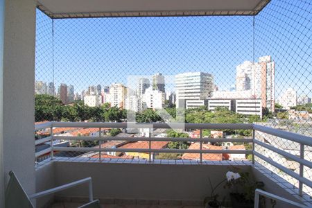 Varanda  de apartamento à venda com 1 quarto, 45m² em Itaim Bibi, São Paulo