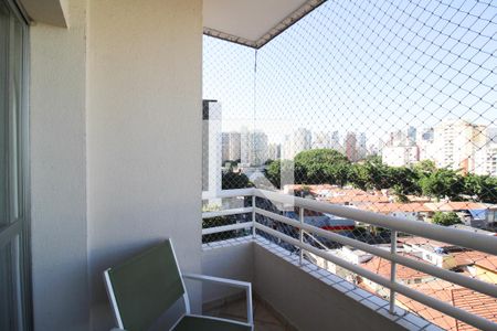 Varanda  de apartamento à venda com 1 quarto, 45m² em Itaim Bibi, São Paulo