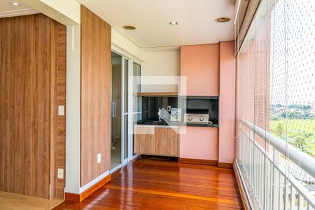 Varanda gourmet de apartamento para alugar com 3 quartos, 109m² em Parque Prado, Campinas