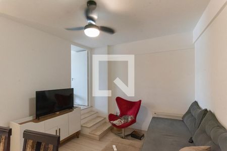 Sala de apartamento à venda com 1 quarto, 50m² em Jardim Paraíso, Campinas