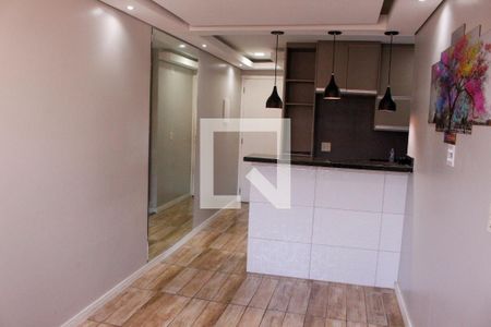 Sala de apartamento para alugar com 2 quartos, 44m² em Jardim Salete, Taboão da Serra