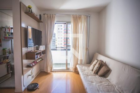 Sala de Estar de apartamento para alugar com 2 quartos, 50m² em Chácara Inglesa, São Paulo