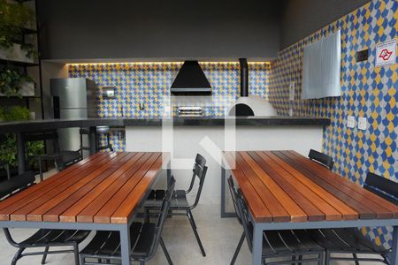 Studio à venda com 27m², 1 quarto e sem vagaChurrasqueira