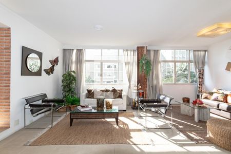 Sala de apartamento para alugar com 4 quartos, 214m² em Itaim Bibi, São Paulo