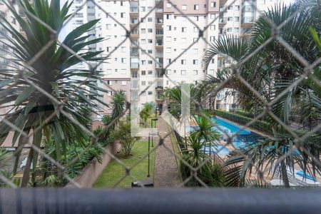 Vista da varanda da sala  de apartamento à venda com 2 quartos, 56m² em Centro, Diadema