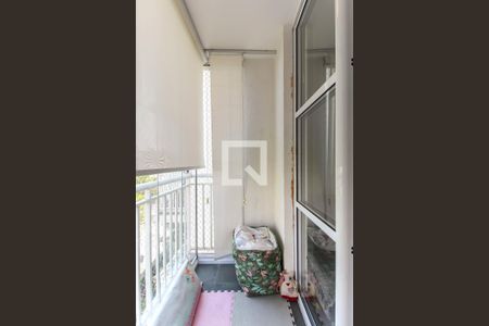Varanda da Sala de apartamento para alugar com 2 quartos, 45m² em Belenzinho, São Paulo