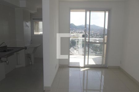 Sala/Cozinha de apartamento à venda com 3 quartos, 70m² em Cachambi, Rio de Janeiro