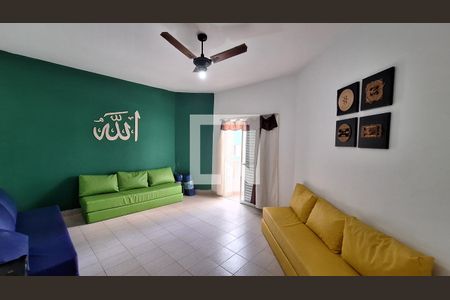 Sala/Quarto de apartamento para alugar com 1 quarto, 57m² em Vila Tupi, Praia Grande