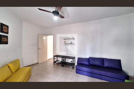 Sala/quarto de apartamento para alugar com 1 quarto, 57m² em Vila Tupi, Praia Grande