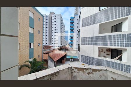 Varanda/ sala /quarto de apartamento para alugar com 1 quarto, 57m² em Vila Tupi, Praia Grande