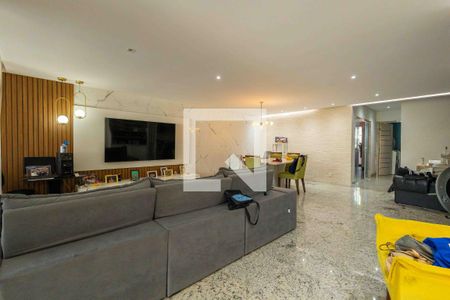 Sala de casa de condomínio para alugar com 5 quartos, 450m² em Recreio dos Bandeirantes, Rio de Janeiro