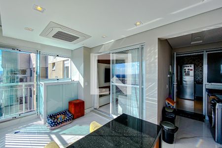 Varanda da Sala de apartamento à venda com 2 quartos, 74m² em Quarta Parada, São Paulo