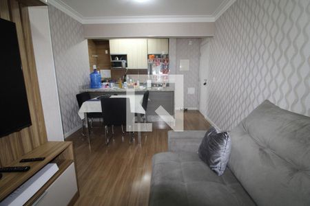 Sala / Cozinha de apartamento para alugar com 2 quartos, 62m² em Vila Gustavo, São Paulo