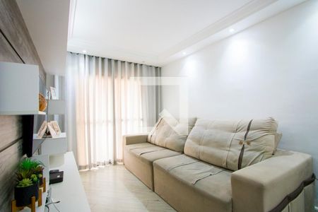 Sala de apartamento para alugar com 3 quartos, 79m² em Vila Gilda, Santo André