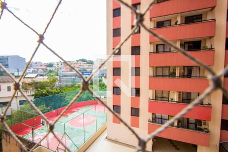 Vista da varanda de apartamento para alugar com 3 quartos, 79m² em Vila Gilda, Santo André