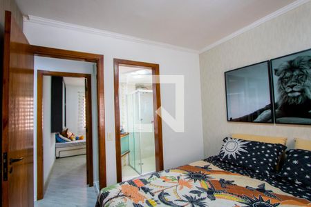 Quarto 1 - Suíte de apartamento para alugar com 3 quartos, 79m² em Vila Gilda, Santo André