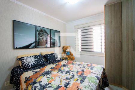 Quarto 1 - Suíte de apartamento para alugar com 3 quartos, 79m² em Vila Gilda, Santo André
