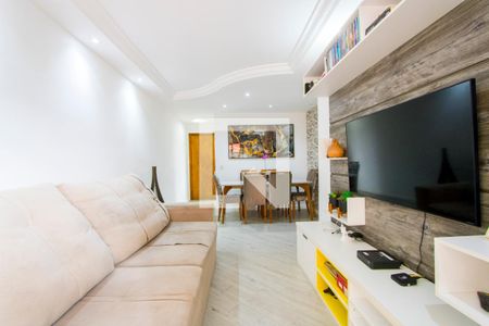 Sala de apartamento para alugar com 3 quartos, 79m² em Vila Gilda, Santo André