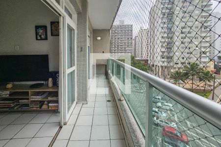 Sacada de apartamento para alugar com 2 quartos, 130m² em Pitangueiras, Guarujá