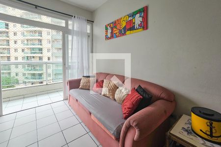 Sala de apartamento para alugar com 2 quartos, 130m² em Pitangueiras, Guarujá