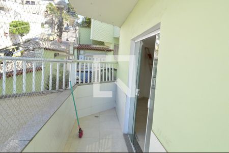 Varanda da Sala de casa à venda com 2 quartos, 70m² em Pechincha, Rio de Janeiro