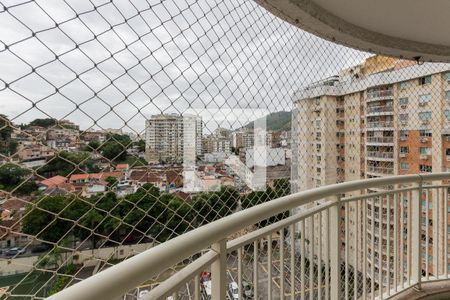 Varanda da Sala de apartamento à venda com 2 quartos, 72m² em Tijuca, Rio de Janeiro
