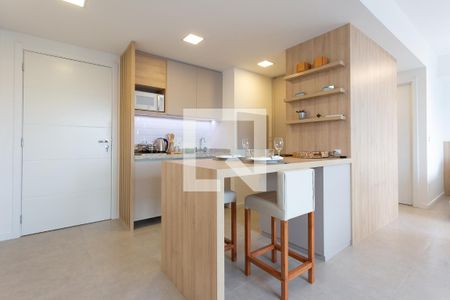 Cozinha de apartamento à venda com 1 quarto, 39m² em São Geraldo, Porto Alegre