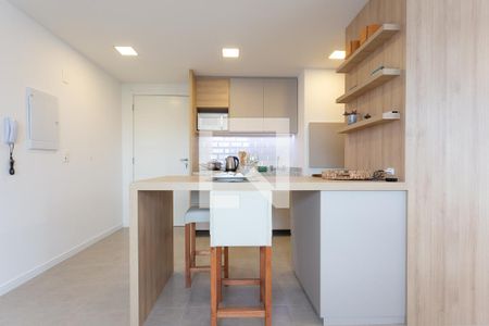 Cozinha de apartamento à venda com 1 quarto, 39m² em São Geraldo, Porto Alegre