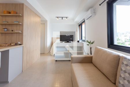 Sala de apartamento para alugar com 1 quarto, 39m² em São Geraldo, Porto Alegre