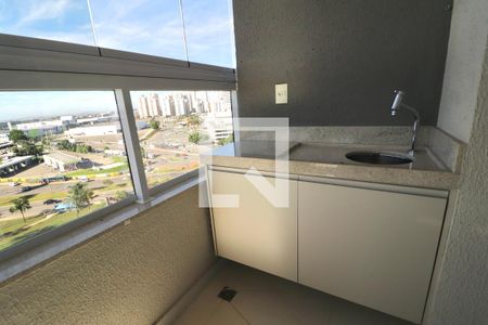 Sacada de apartamento para alugar com 3 quartos, 90m² em Jardim Goiás, Goiânia