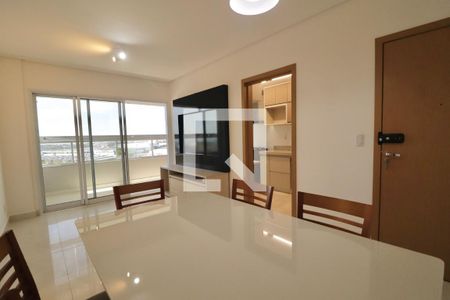 Sala de apartamento para alugar com 3 quartos, 90m² em Jardim Goiás, Goiânia