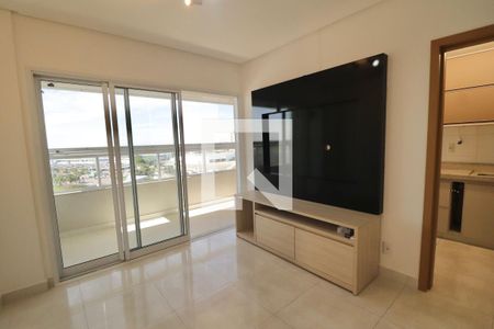 Sala de apartamento para alugar com 3 quartos, 90m² em Jardim Goiás, Goiânia