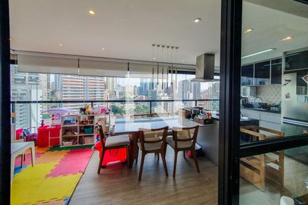 varanda cozinha de apartamento à venda com 2 quartos, 77m² em Vila Mariana, São Paulo