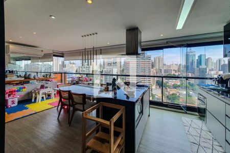 Apartamento à venda com 77m², 2 quartos e 2 vagasVaranda Cozinha