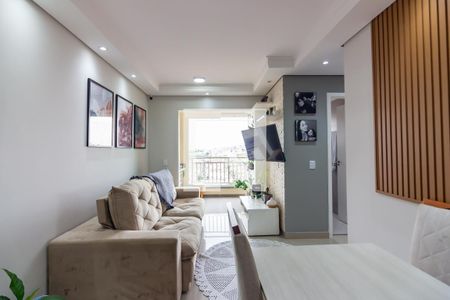 Sala de apartamento à venda com 2 quartos, 49m² em Santa Maria, Osasco