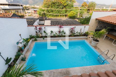 Vista da Varanda dos Fundos de casa de condomínio para alugar com 5 quartos, 330m² em Freguesia (jacarepaguá), Rio de Janeiro