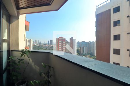 Sala - Varanda de apartamento para alugar com 3 quartos, 173m² em Vila Bastos, Santo André