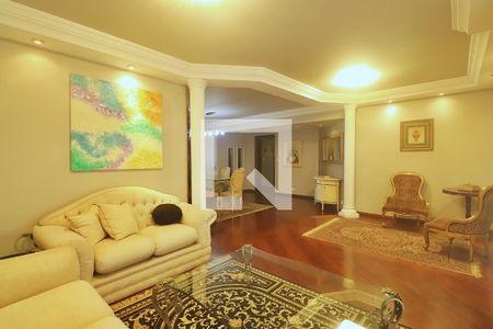 Sala de apartamento à venda com 3 quartos, 173m² em Vila Bastos, Santo André