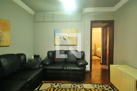 Sala de TV de apartamento à venda com 3 quartos, 173m² em Vila Bastos, Santo André