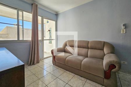 Sala de apartamento para alugar com 3 quartos, 90m² em Balneario Cidade Atlantica, Guarujá