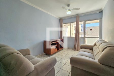 Sala de apartamento para alugar com 3 quartos, 90m² em Balneario Cidade Atlantica, Guarujá