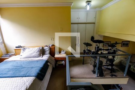 Suíte - armários de apartamento à venda com 1 quarto, 50m² em Vila Tramontano, São Paulo