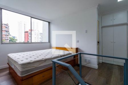 Quarto 1 de apartamento para alugar com 1 quarto, 50m² em Vila Tramontano, São Paulo