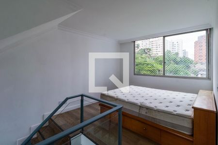 Quarto 1 de apartamento para alugar com 1 quarto, 50m² em Vila Tramontano, São Paulo