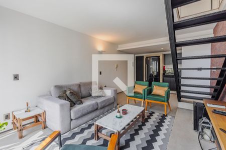 Sala de apartamento para alugar com 1 quarto, 58m² em Jardins, São Paulo