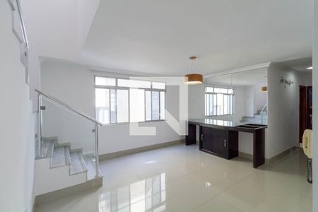 Sala 1 de apartamento à venda com 4 quartos, 215m² em Dona Clara, Belo Horizonte