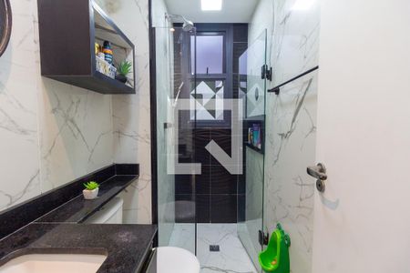 Apartamento à venda com 75m², 2 quartos e 2 vagas Apartamento à venda com 75m², 2 quartos e 2 vagasBanheiro