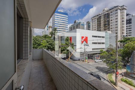 Varanda de apartamento à venda com 3 quartos, 147m² em Santo Agostinho, Belo Horizonte
