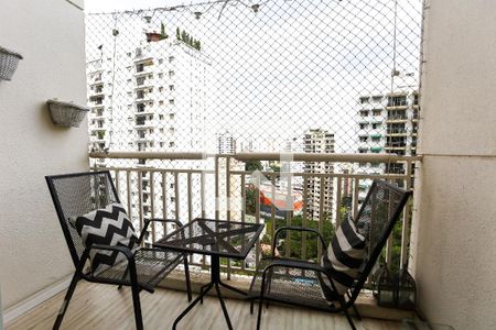Apartamento para alugar com 50m², 1 quarto e 1 vagaVaranda