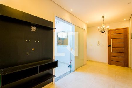 Sala de apartamento para alugar com 2 quartos, 53m² em Vila Humaitá, Santo André